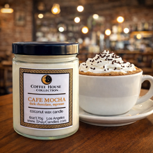 Dark Chocolate, Espresso Scented 6oz Candle || ”CAFE MOCHA”