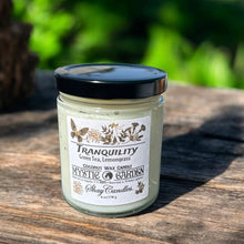 Green Tea, Lemongrass Scent 6oz Candle ||Coconut Wax ||”TRANQUILITY”