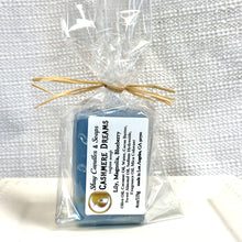 Lily, Magnolia, Blueberry Scent / CASHMERE DREAMS GIFT SET  / Vegan Soap, Coconut Wax Candle, Hemp Seed Lotion