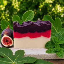 Fig, Mint Scent Vegan Soap Bar ||”WILD FIG”