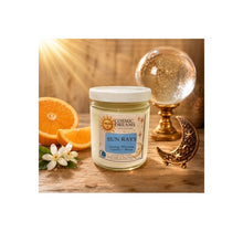 Orange Blossoms, Vanilla, Musk Scent 6oz Candle ||Coconut Wax || “SUN RAYS”