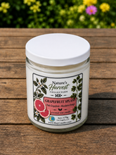 Grapefruit, Mandarin Orange Scent 6oz Candle ||Coconut Wax ||”GRAPEFRUIT SPLASH”