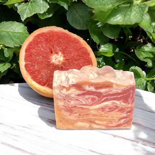 Grapefruit, Mandarin Orange Vegan Soap Bar ||”GRAPEFRUIT SPLASH”