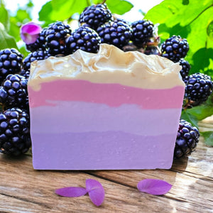 Blackberry, Violet Leaf, Oak scent vegan Bar of Soap  ||“SPRING GODDESS”