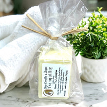 Green Tea, LemongrassScent Candle & Vegan Soap Set “TRANQUILITY”