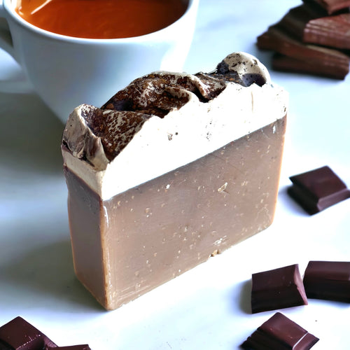 Dark Chocolate, Espresso Scent Bar of Soap ||”CAFE MOCHA”