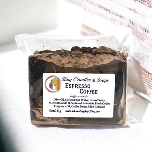 Espresso Coffee Soap and Candle ||”ESPRESSO COFFEE GIFT SET”