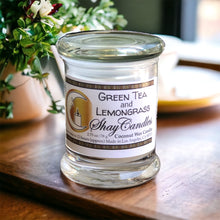 Green Tea + Lemongrass Soap and Candle ||”GREEN TEA + LEMONGRASS GIFT SET”