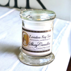 Lavender, Vanilla, Bergamot, Tea scented 2.75 oz Candle ||Coconut Wax || “LONDON FOG TEA”