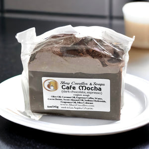 Dark Chocolate, Espresso Scent Coffee Bar of Soap  ||”CAFE MOCHA”