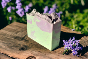 Juniper Berry, Lavender Scent 6oz Candle and 5oz Vegan Soap Set “EVERLASTING”