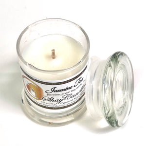 Jasmine and Green Tea scented 2.75 oz Candle ||”JASMINE TEA” ||Coconut Wax
