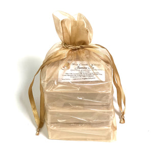 Jasmine and Green Tea Soap Set of Three Bars ||”JASMINE TEA”