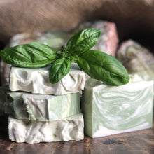 Basil, Cucumber Scent Vegan Soap Bar ||”BASIL HARVEST”