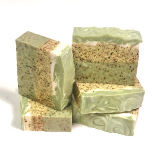 Green Tea, Lemongrass Soap Set of Three Bars ||”GREEN TEA and LEMONGRASS”
