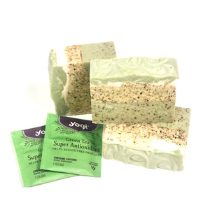 Green Tea, Lemongrass Soap Set of Three Bars ||”GREEN TEA and LEMONGRASS”