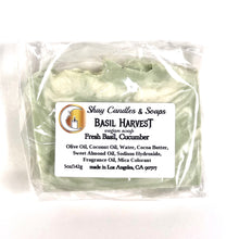 Basil, Cucumber Scent Vegan Soap Bar ||”BASIL HARVEST”